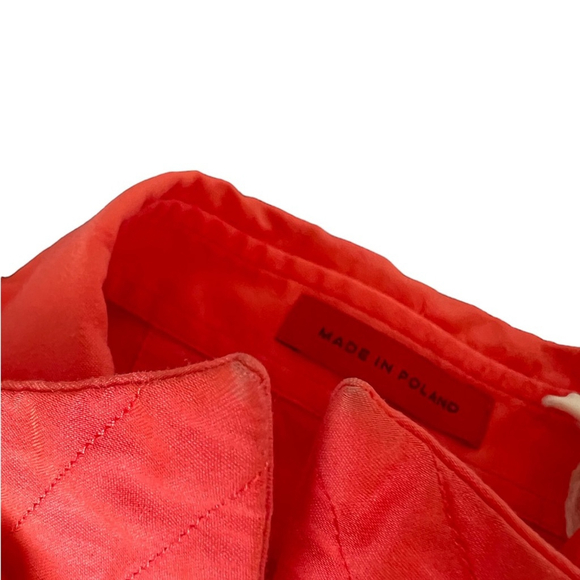 Hugo Boss Coral Metallic Vintage Y2K Dress Shirt - Picture 10 of 10